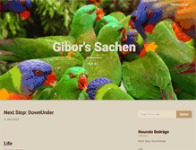 Tablet Screenshot of gibor.de